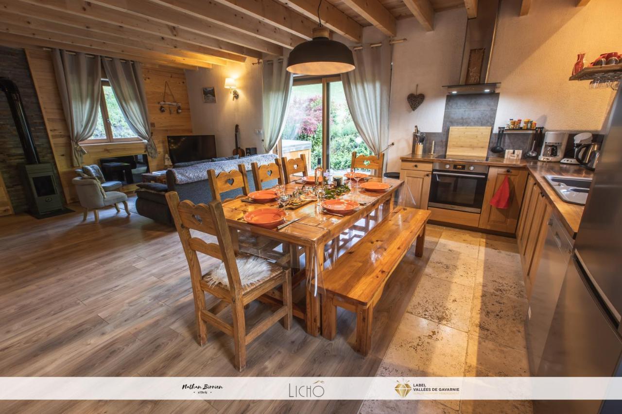 Le Bordarriben Sauna & Spa 4 Etoiles Gèdre Dış mekan fotoğraf